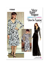 Vogue Misses' Wrap Dress by Diane Von Furstenberg Sewing Pattern V2060