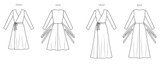 Vogue Misses' Wrap Dress by Diane Von Furstenberg Sewing Pattern V2060