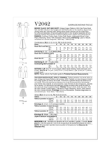 Vogue Misses' Slack Suit and Skirt Sewing Pattern V2062
