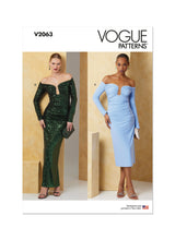 Vogue Misses' Dress in Two Lengths Sewing Pattern V2063