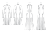 Vogue Misses' Knit Dresses Sewing Pattern Collection V2064