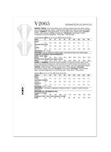 Vogue Misses' Dress by Tom And Linda Platt Sewing Pattern V2065