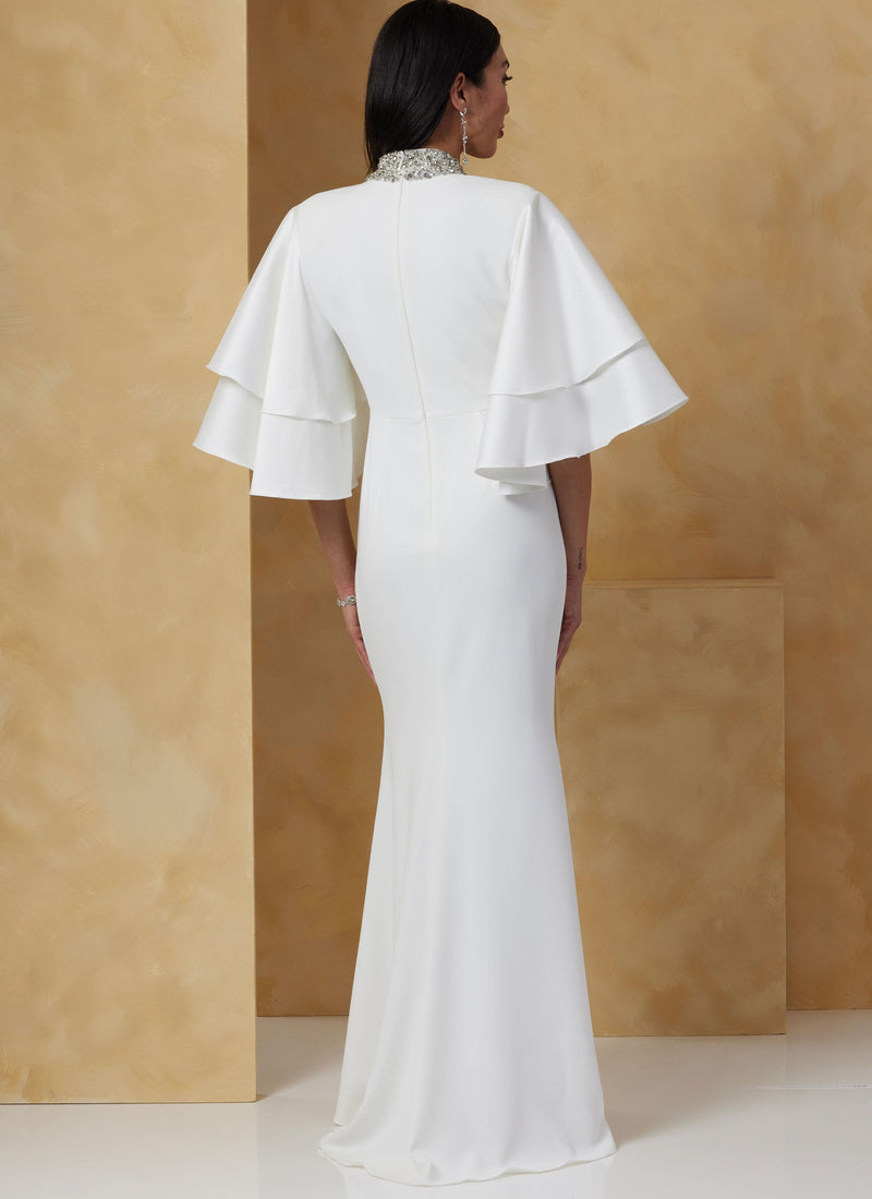 Vogue Misses' Dress by Badgley Mischka Sewing Pattern V2066