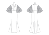 Vogue Misses' Dress by Badgley Mischka Sewing Pattern V2066