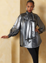 Vogue Misses' Tops and Sash Sewing Pattern Guide V2068