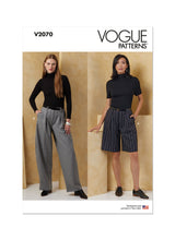 Vogue Misses' Shorts and Pants Sewing Pattern Collection V2070