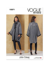 Vogue Misses' Jacket by Julio Cesar NYC Sewing Pattern V2071