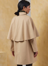 Vogue Misses' Cape Coat in Two Lengths Sewing Pattern V2074