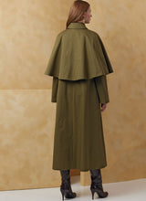 Vogue Misses' Cape Coat in Two Lengths Sewing Pattern V2074