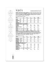 Vogue Misses' Cape Coat in Two Lengths Sewing Pattern V2074