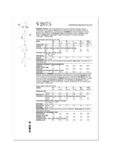 Vogue Misses' Coats Sewing Pattern for Stylish Creations V2075