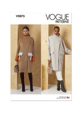 Vogue Misses' Coats Sewing Pattern for Stylish Creations V2075