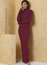 Vogue Misses' Knit Dress, Top & Skirt Sewing Pattern V2076