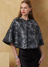Vogue Misses' Bolero and Capes Sewing Pattern Collection V2078