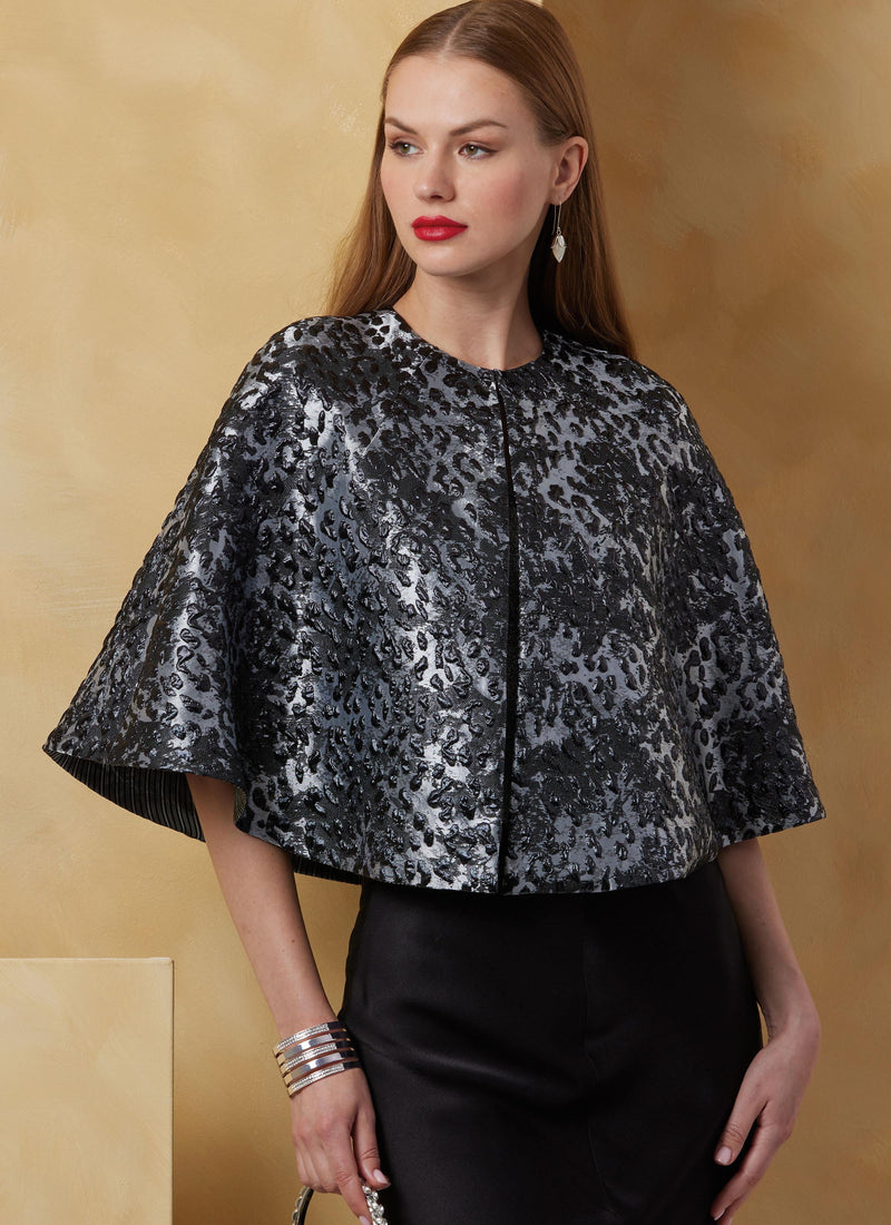 Vogue Misses' Bolero and Capes Sewing Pattern Collection V2078
