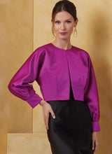 Vogue Misses' Bolero Sleeves in Three Styles Sewing Pattern V2079