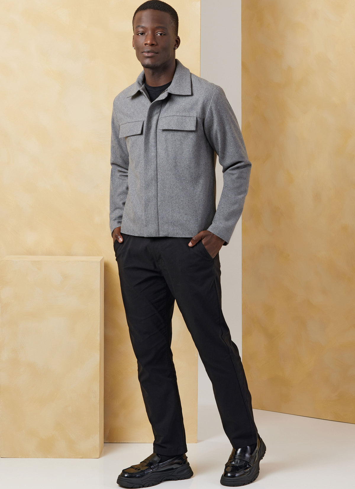 Vogue Men's Jackets: Stylish Sewing Pattern Collection V2080
