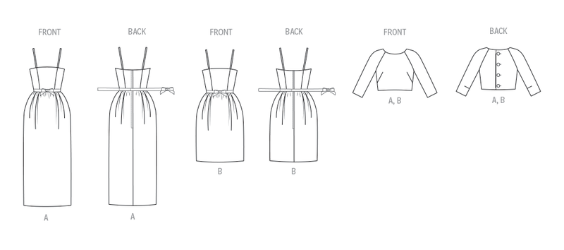 Vogue Misses' Dress and Bolero Sewing Pattern V2082