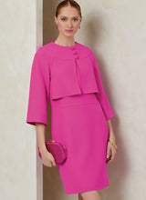 Vogue Misses' & Miss Petite Dress and Jacket Sewing Pattern V2085