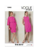 Vogue Misses' & Miss Petite Dress and Jacket Sewing Pattern V2085