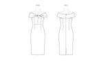 Vogue Misses' Dress by Badgley Mischka Sewing Pattern V2086