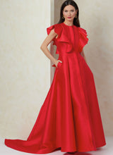 Vogue Misses' Dress with Sleeve and Length Variations Pattern V2087