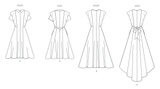 Vogue Misses' Dress with Sleeve and Length Variations Pattern V2087