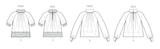 Vogue Misses' Top with Sleeve Variations Sewing Pattern V2090