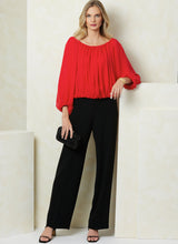 Vogue Misses' Top with Length Variations Sewing Pattern V2091
