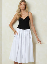 Vogue Misses' Skirt in Two Lengths Sewing Pattern V2095