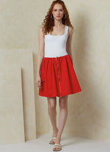 Vogue Misses' Skirt in Two Lengths Sewing Pattern V2095