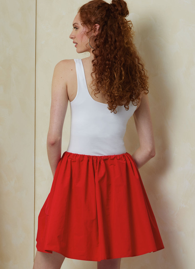 Vogue Misses' Skirt in Two Lengths Sewing Pattern V2095