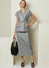 Vogue Misses' Top, Skirt and Pants Sewing Pattern V2097