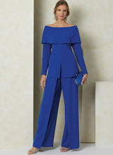 Vogue Misses' Top and Pants by Tom And Linda Platt Sewing Pattern V2098