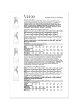 Vogue Misses' Knit Dress by Diane Von Furstenberg Sewing Pattern V2100