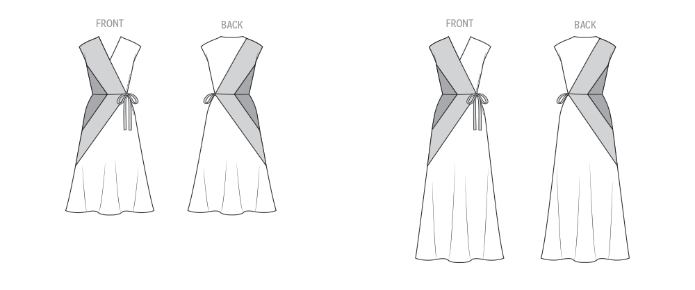 Vogue Misses' Knit Dress by Diane Von Furstenberg Sewing Pattern V2100