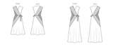 Vogue Misses' Knit Dress by Diane Von Furstenberg Sewing Pattern V2100