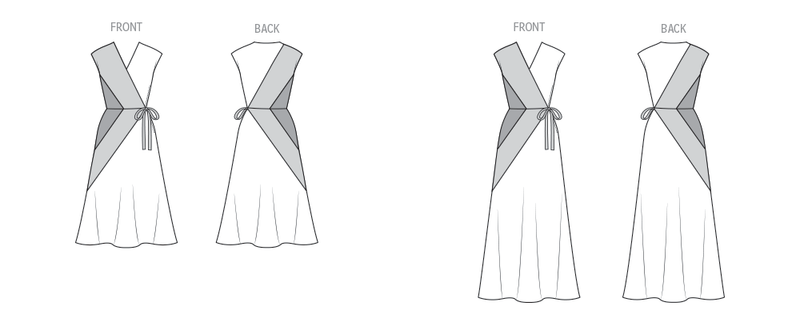 Vogue Misses' Knit Dress by Diane Von Furstenberg Sewing Pattern V2100