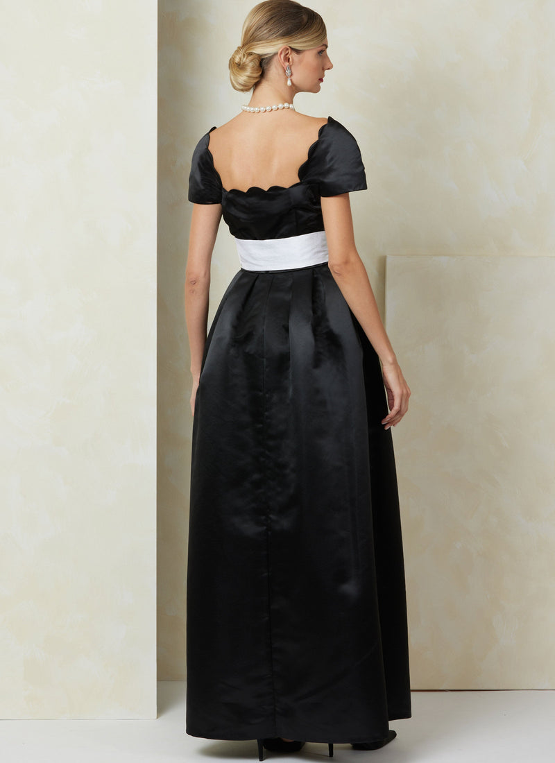 Vogue Misses' Dress with Belt and Sash Sewing Pattern V2101