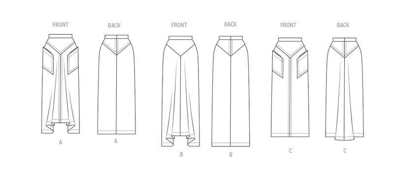 Vogue Misses' Skirts Sewing Pattern for Stylish Creations V2102