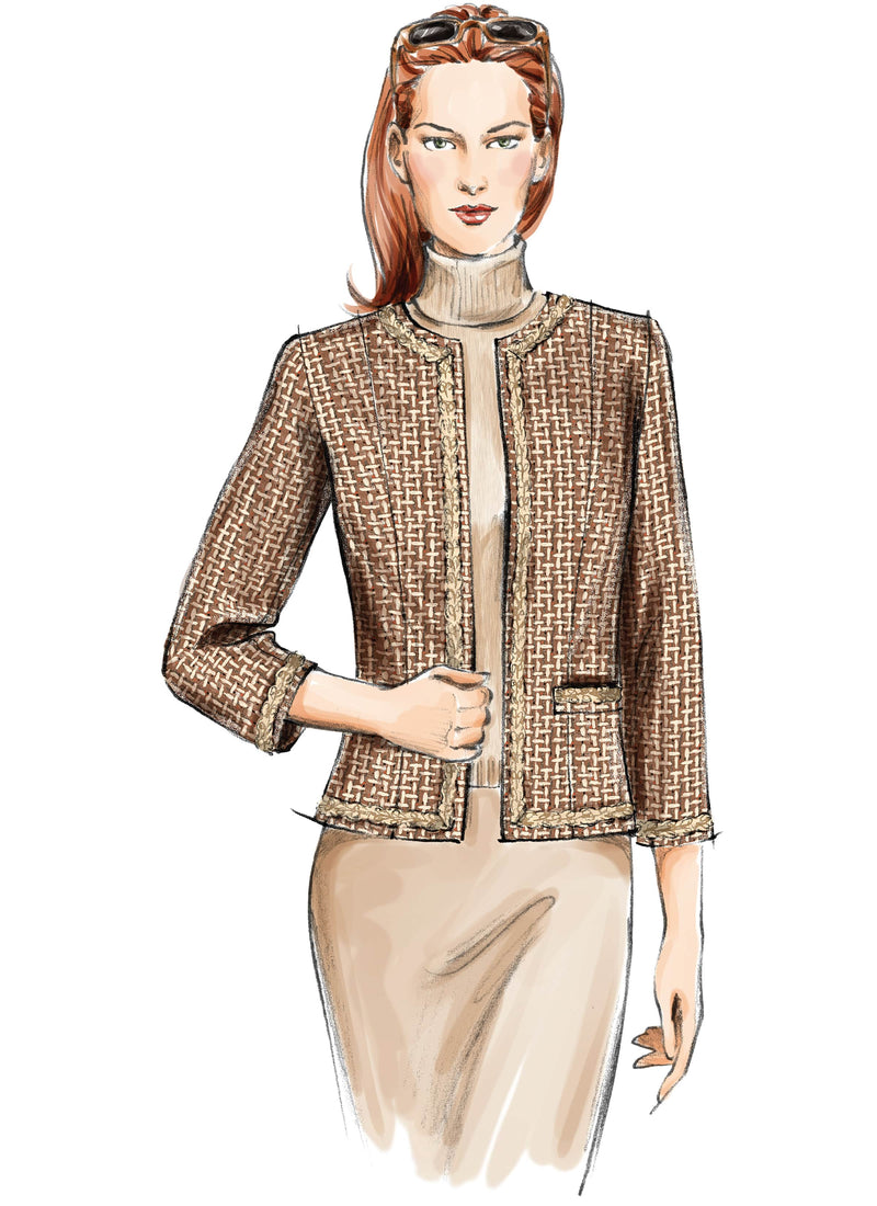 Vogue Jacket Sewing Pattern V7975