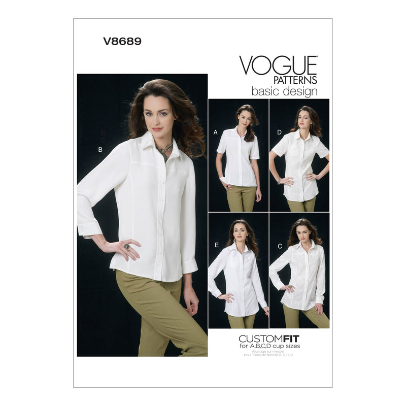 Vogue Top Sewing Pattern V8689