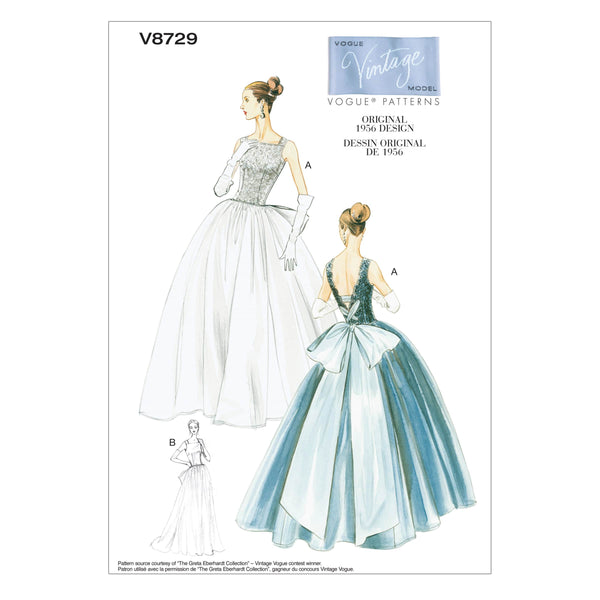 Vogue Dress Sewing Pattern V8729