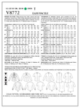 Vogue Top Sewing Pattern V8772