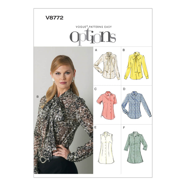 Vogue Top Sewing Pattern V8772