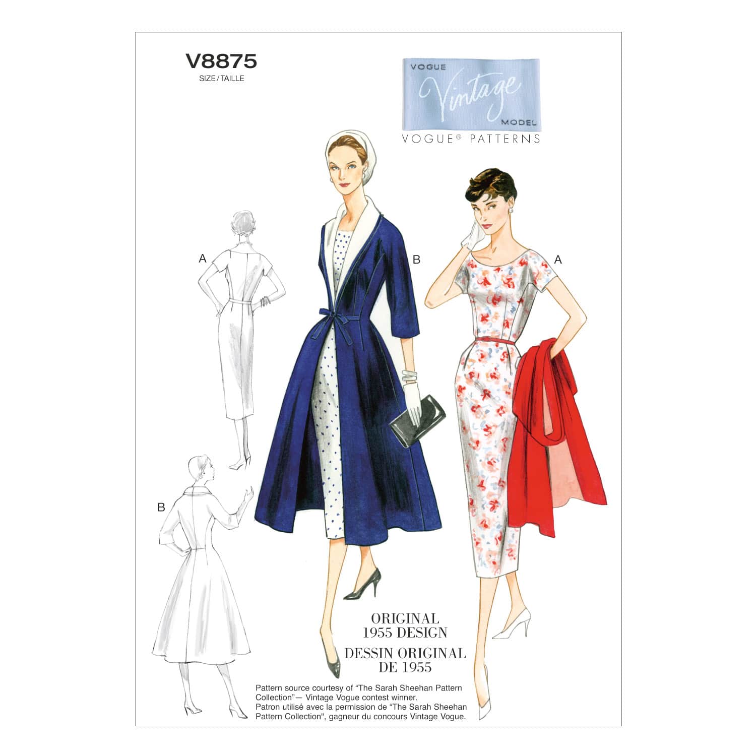 Vogue Dress Sewing Pattern V8875 – Lullabee Fabrics