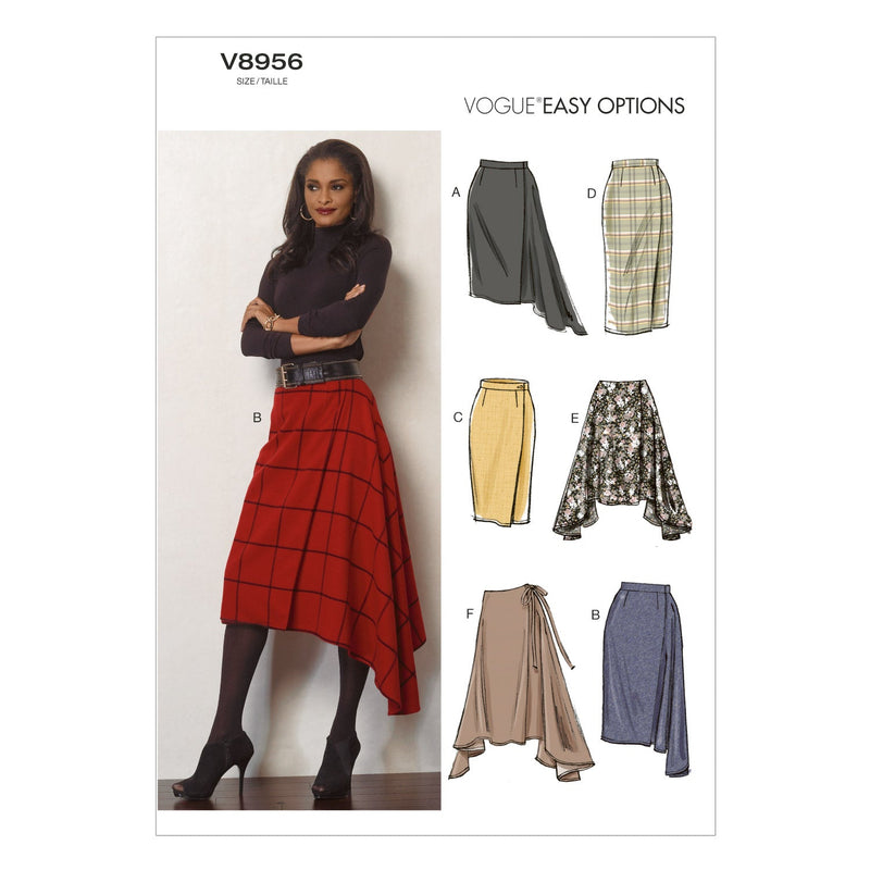 Vogue Skirt Sewing Pattern V8956