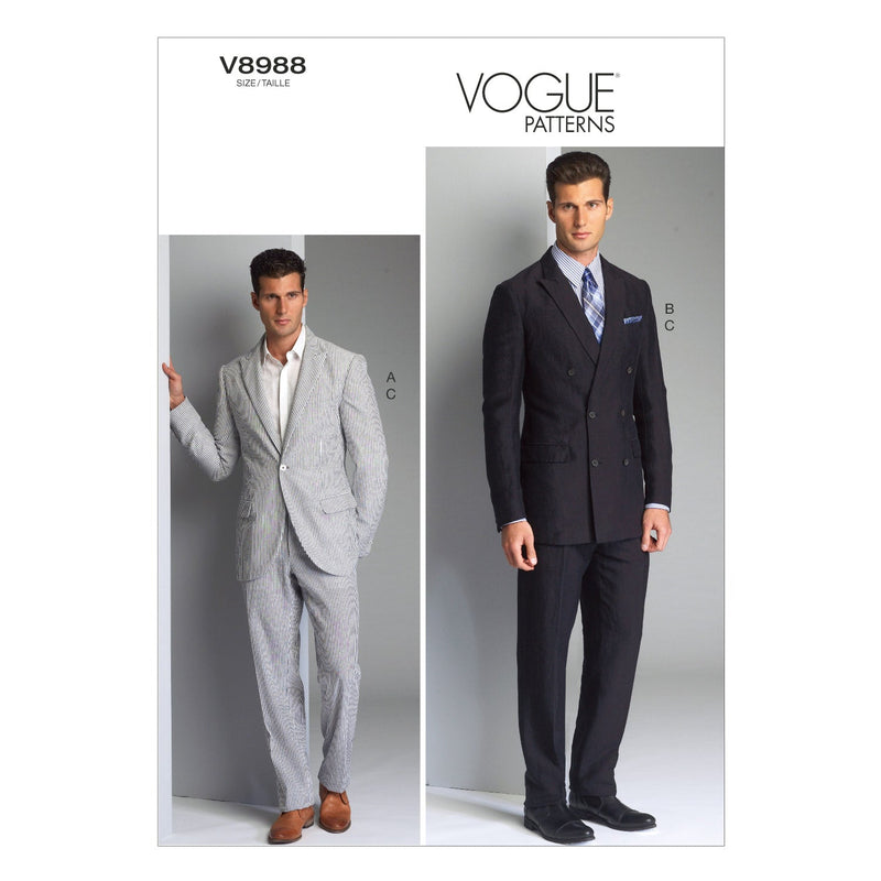 Vogue Career/Suits Sewing Pattern V8988
