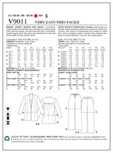 Vogue Casual Sewing Pattern V9011