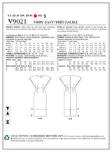 Vogue Dress Sewing Pattern V9021